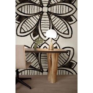 RIGGIOLE BIANCO DECO_5 90x90 NATURALE RETTIFICATO