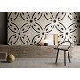RIGGIOLE BIANCO DECO_2 90x90 NATURALE RETTIFICATO