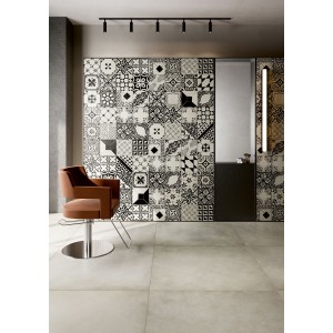 RIGGIOLE BIANCO 90x90 NATURALE RETTIFICATO