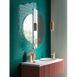 FIO GLOSSY BRICK PEACOCK 7,3x30 LUCIDO RETTIFICATO