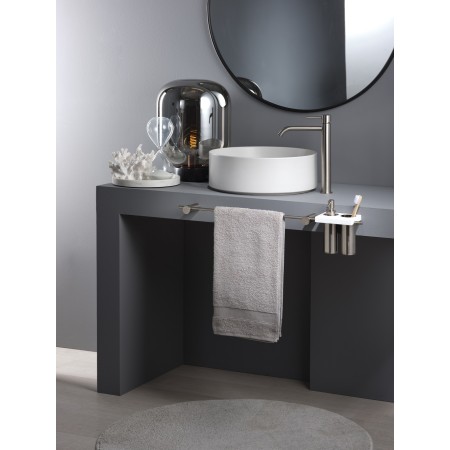 DIAMETRO35 S MISCELATORE LAVABO ALTO S/SCARICO SPAZZOLATO