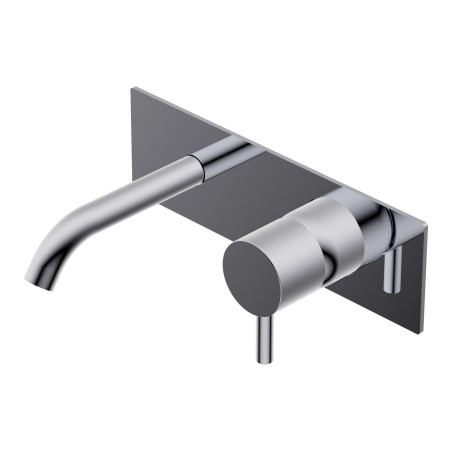 DIAMETRO35 S BUILT-IN BASIN MIXER WITH CHROME PLATE - EXTERNAL PART
