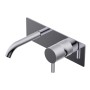 DIAMETRO35 S BUILT-IN BASIN MIXER WITH CHROME PLATE - EXTERNAL PART