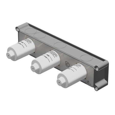 PARTI INTERNE PER MISCELATORE LAVABO AD INCASSO 3 FORI