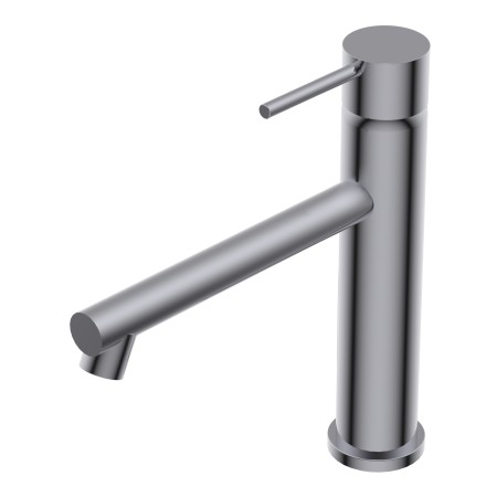 DIAMETRO 35 MISCELATORE PER LAVABO CROMO B.LUNGA LEVA 50MM S/SCARICO