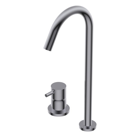 DIAMETRO 35 MISCELATORE SOPRAPIANO PER LAVABO h.40MM CROMO S/SCARICO