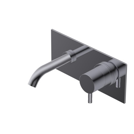 DIAMETRO 35 MISCELATORE AD INCASSO LAVABO C/PIASTRA CROMO - P.ESTERNA