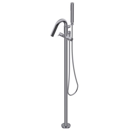 DIAMETRO 35 EDGE OF BATHTUB COLUMN FROM TERRA CHROME EXTERNAL P.