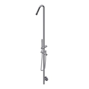 DIAMETRO 35 WALL-MOUNTED SHOWER COLUMN CHROME EXTERNAL PART