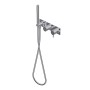 DIAMETRO 35 BUILT-IN MIXER FOR BATHTUB/SHOWER EXTERNAL PART CHROME