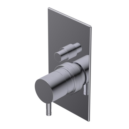 DIAMETRO 35 BUILT-IN MIXER FOR BATHTUB/SHOWER EXTERNAL PART CHROME