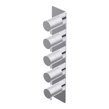 DIAMETRO 35 BUILT-IN THERMOSTATIC MIXER 4 OUTLETS EXTERNAL PART CHROME