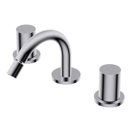 DIAMETRO35 S THREE-HOLE BIDET SET CHROME