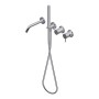 DIAMETRO35 S BUILT-IN CHROME BATHTUB MIXER - EXTERNAL PART