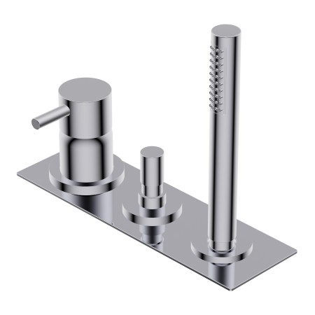 DIAMETRO35 S CHROME BATHTUB EDGE GROUP