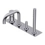 DIAMETRO35 S CHROME BATHTUB EDGE GROUP