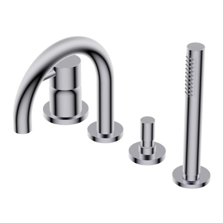 DIAMETRO35 S CHROME BATHTUB EDGE GROUP