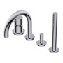 DIAMETRO35 S CHROME BATHTUB EDGE GROUP