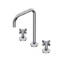 DiIAMETRO35 CROSS GRUPPO A TRE FORI PER LAVABO C.QUADRA CROMO
