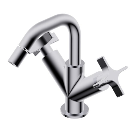DIAMETRO35 CROSS CHROME BIDET MIXER