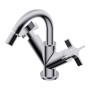 DIAMETRO35 CROSS CHROME BIDET MIXER