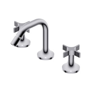 DIAMETRO35 CROSS GRUPPO A TRE FORI BIDET CROMO