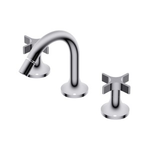 DIAMETRO35 CROSS GRUPPO A TRE FORI BIDET CROMO