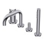 DIAMETRO35 CROSS BATHTUB EDGE GROUP C.QUADRA CHROME