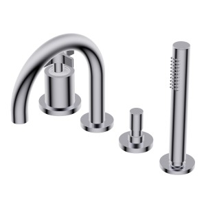 DIAMETRO35 CROSS BATHTUB EDGE GROUP C. SWAN CHROME