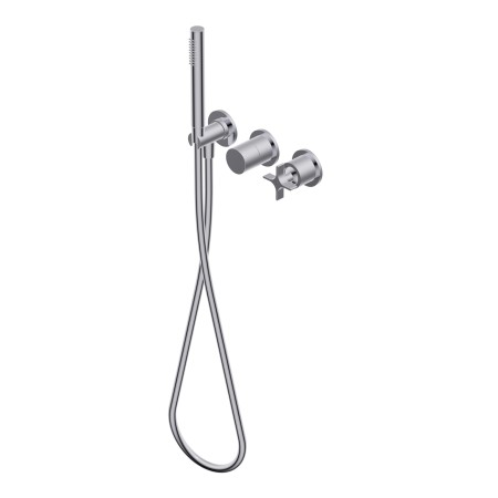 DIAMETRO35 CROSS BUILT-IN BATHTUB/SHOWER MIXER CHROME