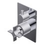 DIAMETRO35 CROSS BUILT-IN BATHTUB/SHOWER MIXER CHROME