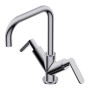 DIAMETRO35 ELEGANCE MISCELATORE LAVABO C.QUADRA CROMO