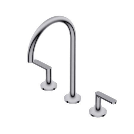 DIAMETER35 ELEGANCE 3-HOLE GROUP SWAN NECK CHROME