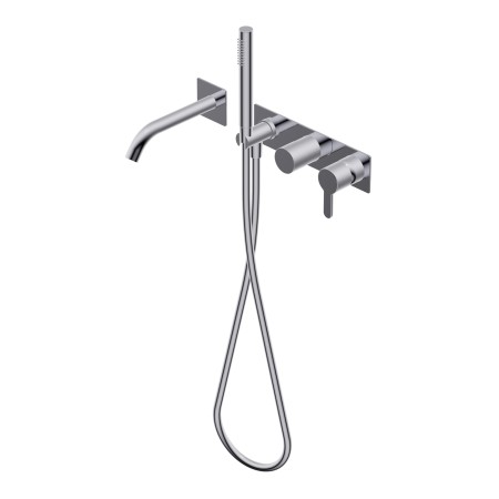 DIAMETRO35 ELEGANCE BUILT-IN MIXER FOR CHROME BATHTUB