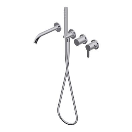 DIAMETRO35 ELEGANCE BUILT-IN MIXER FOR CHROME BATHTUB