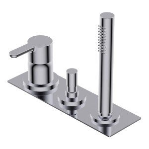 DIAMETRO35 ELEGANCE CHROME BATHTUB EDGE GROUP