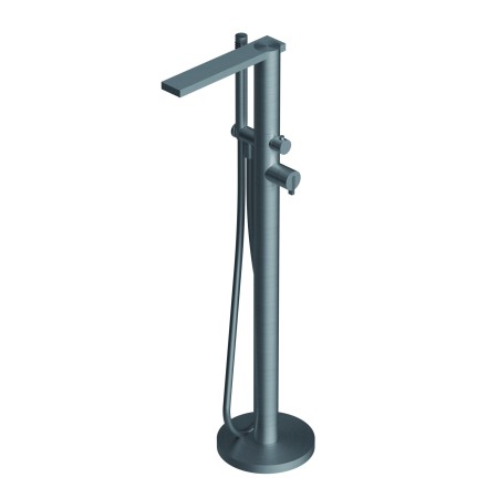 DOT316 COLONNA BORDO VASCA DA TERRA INOX