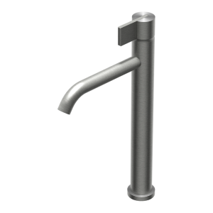 DOT316 ROUND ABOVE-COUNTER STAINLESS STEEL BASIN MIXER