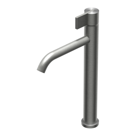 DOT316 ROUND ABOVE-COUNTER STAINLESS STEEL BASIN MIXER