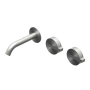 DOT316 ROUND MISCELATORE A MURO LAVABO INOX