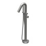 DOT316 ROUND BATHTUB EDGE COLUMN IN STAINLESS STEEL FROM THE GROUND