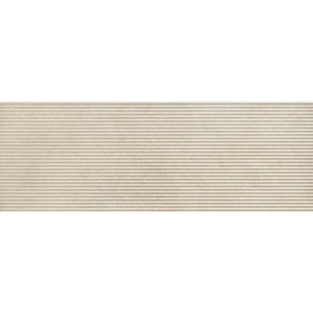 TRAVERTINO WALL CROSS BEIGE STRUTTURA PLI 3D 40X120 Rectified