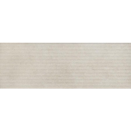 TRAVERTINO WALL CROSS BIANCO STRUTTURA PLI 3D 40X120 Rectified