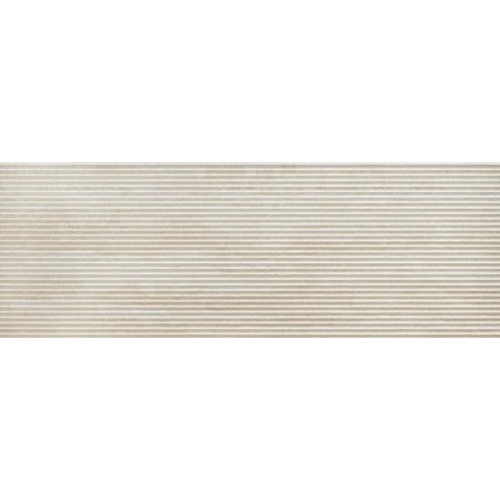TRAVERTINO WALL VEIN BIANCO STRUTTURA PLI 3D 40X120 RETT.