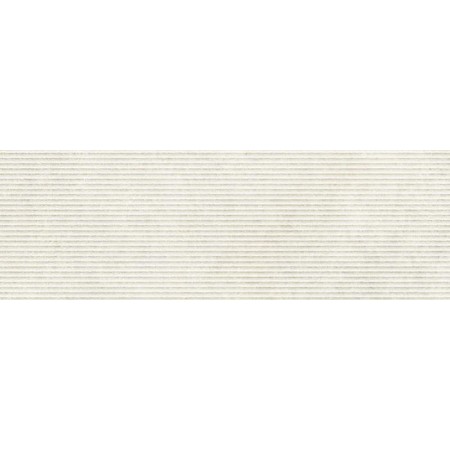 TIEMPO WALL 3D SAW BIANCO 30X90 RET