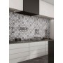 RAGNO CERAMICHE CREEK WALL DECORO ACCORDI BIANCO 20X50