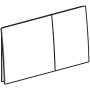 Sigma70 Square Placca Di Comando Ottone