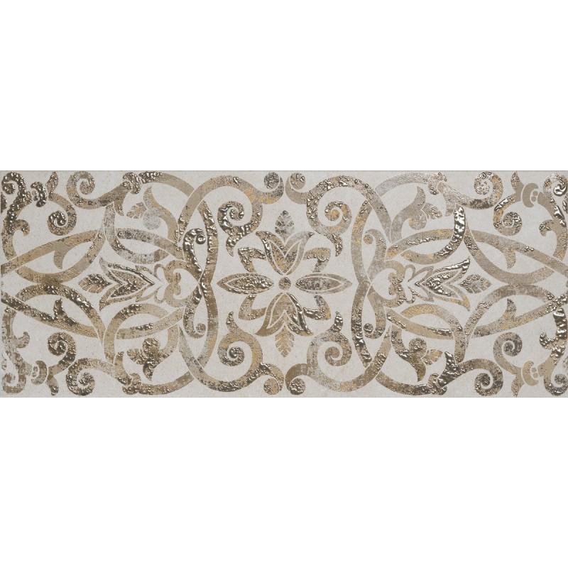 RAGNO CERAMICHE CREEK WALL DECORO RASO AVORIO 20X50