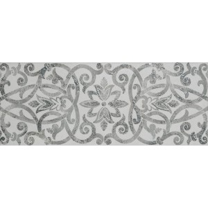 RAGNO CERAMICHE CREEK WALL DECORO RASO BIANCO 20X50