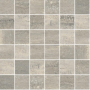 MYSTONE TRAVERTINO SILVER MOSAICO 30X30
